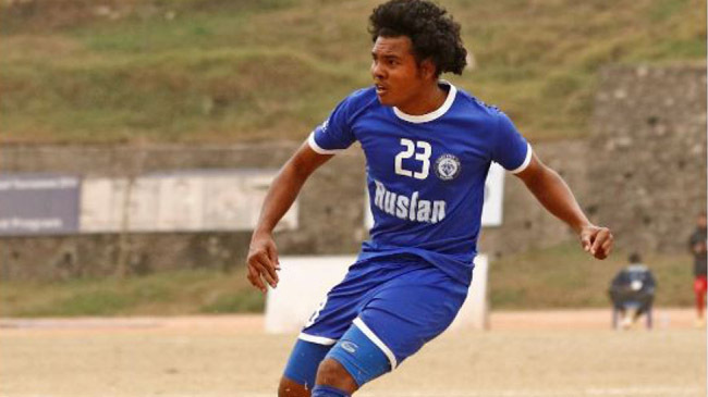 nepal football ranjit dhimal