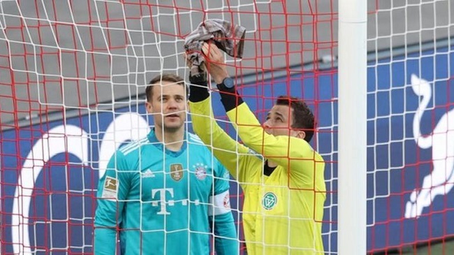 neuers towel was initially used for net
