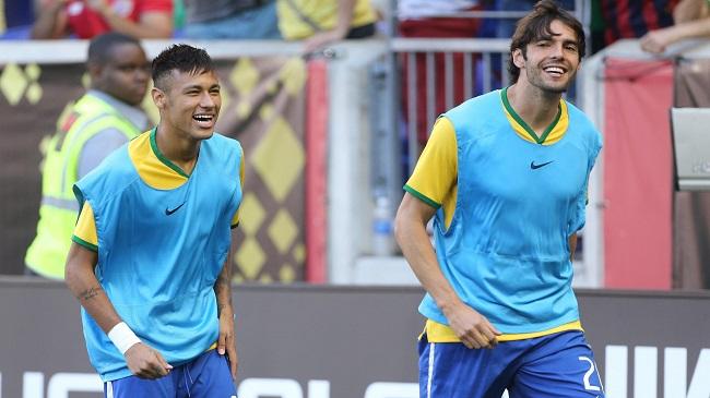 neymar and kaka