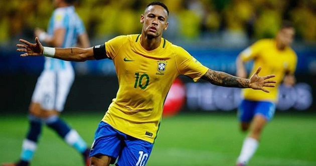 neymar brazil against argentina