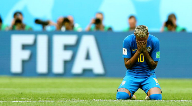 neymar crying vs costa rica