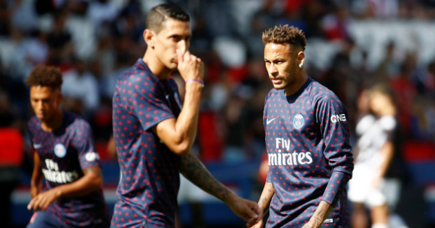 neymar di maria psg