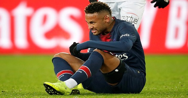 neymar foot injury