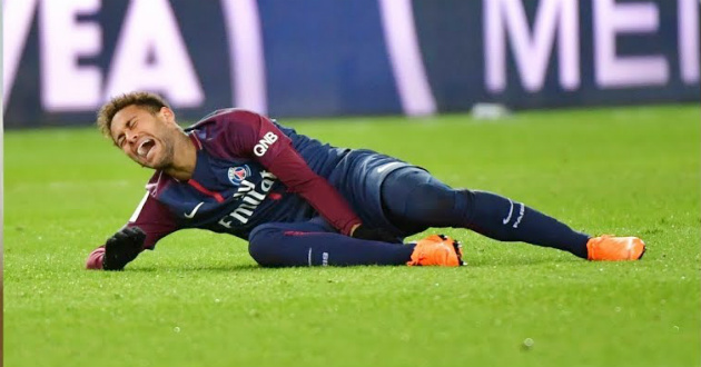 neymar injury vs marseille