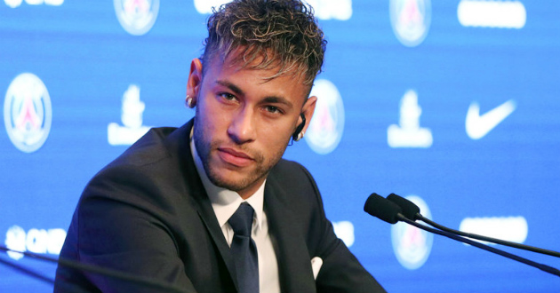 neymar jr press