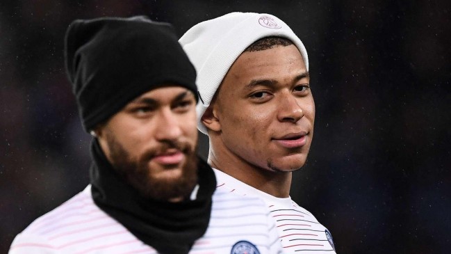 neymar kylian mbappe paris saint germain