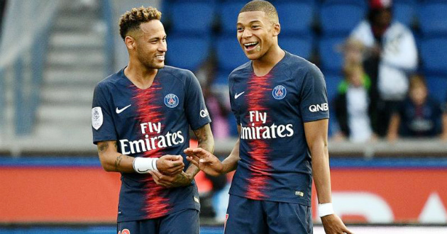 neymar mbappe good relationship