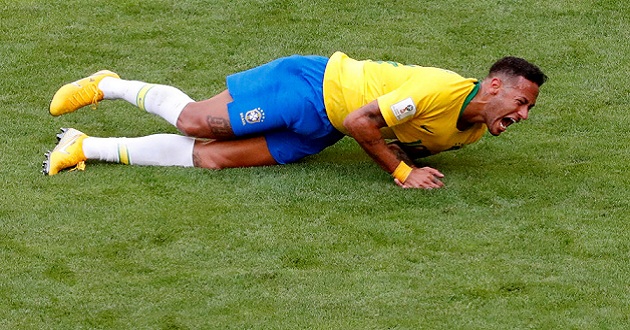 neymar play acting