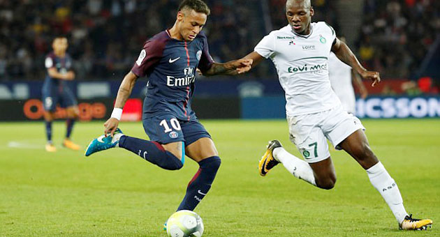 neymar psg vs etienne