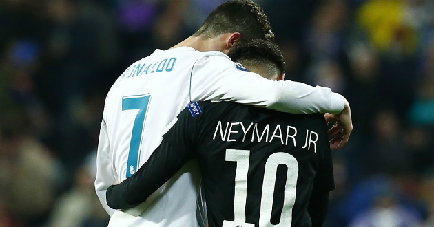 neymar real madrid ronaldo