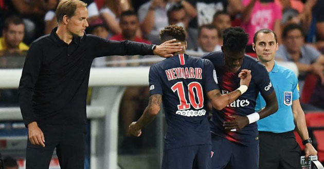 neymar thomas tuchel psg