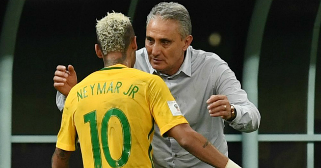 neymar tite brazil