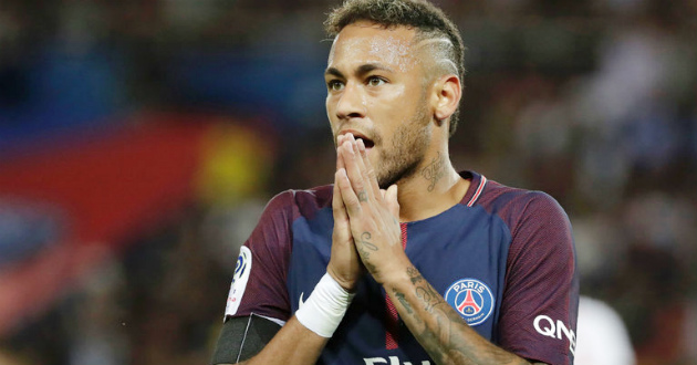 neymar unhppy at psg