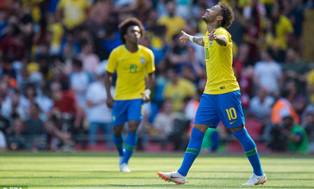 neymar vs croatia
