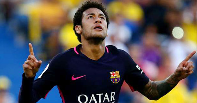 neymar vs las palmas
