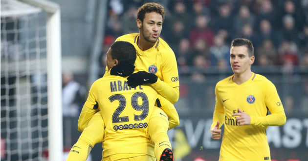 neymar vs rennes