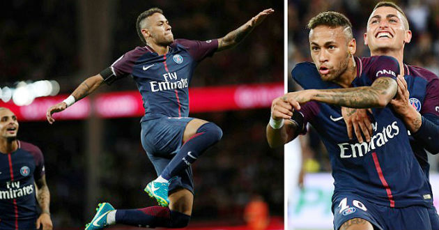 neymar vs toulouse