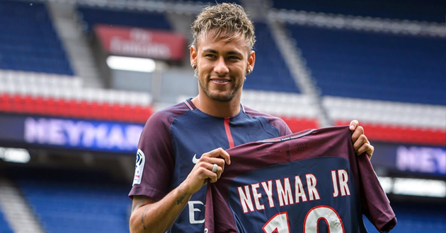 neymar with psg