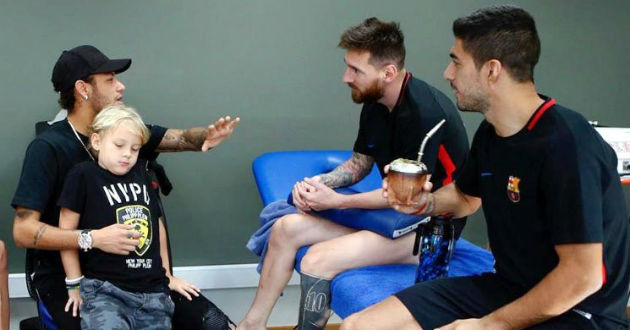 neymer messi suarez barcelona