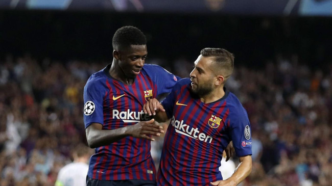 ousmane dembele and alba