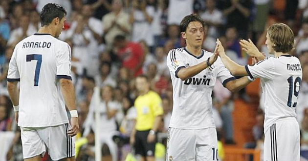 ozil ronldo modrich