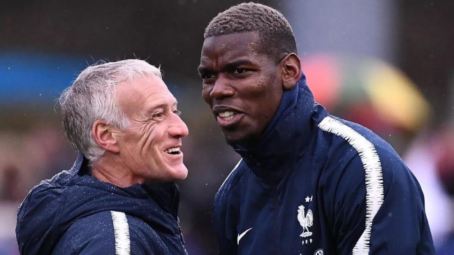 paul pogba didier deschamps