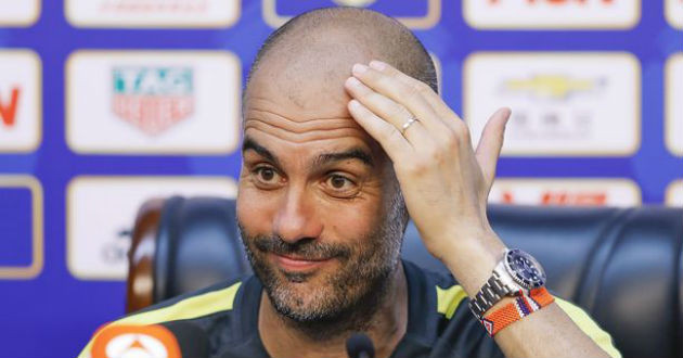 pep guardiola in press conference