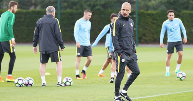 pep guardiola man city coach