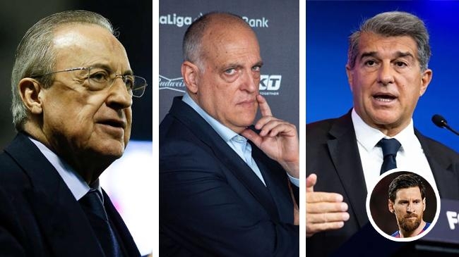 perez tebas laporta messi