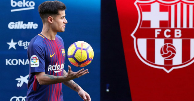 phil coutinho barcelona debut