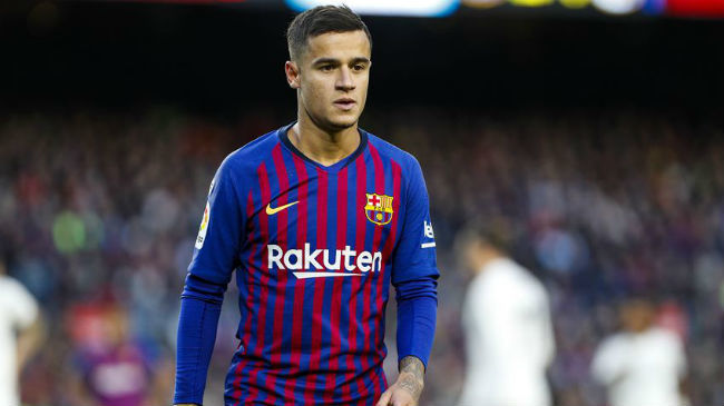 philippe coutinho barcelona midfielder