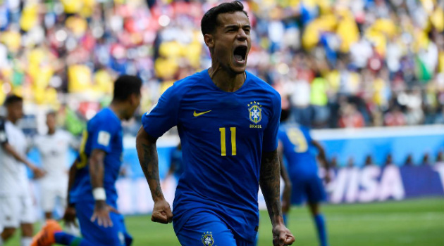 philippe coutinho vs costa rica