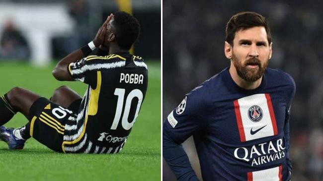 pogba and messi