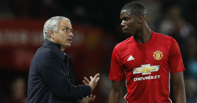 pogba and mourinho