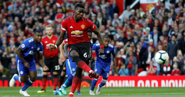 pogba on action for manu