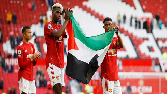 pogba palestine flag