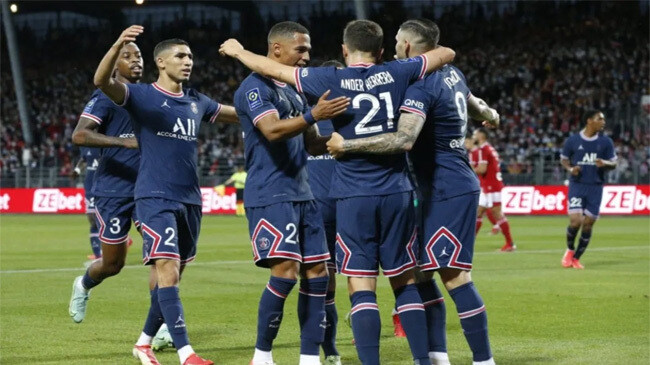 psg vs brest
