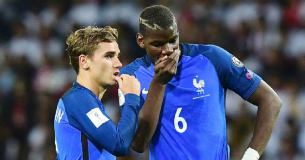 pul pogba antoine griezmann