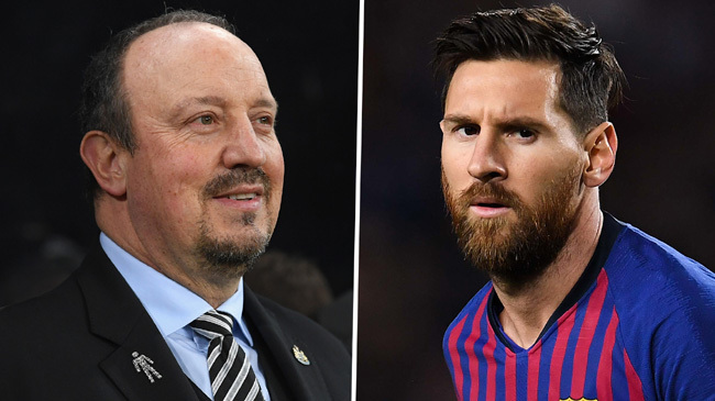 rafa benitez lionel messi