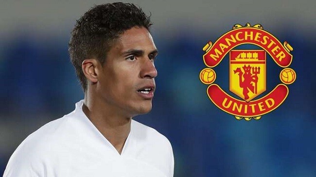 raphael varane real madrid man utd