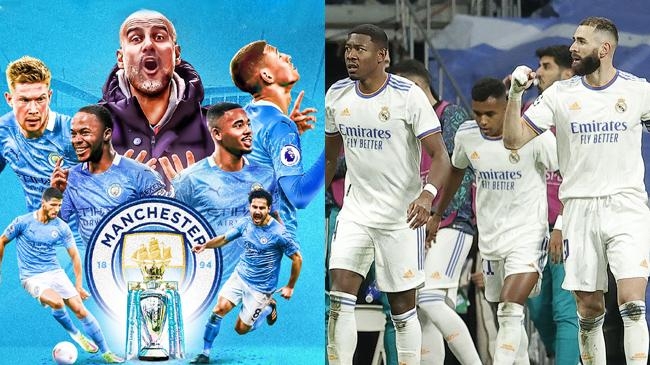 real madrid and man city