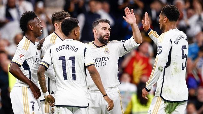 real madrid celebration la liga