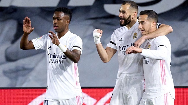 real madrid celebration over barcelona