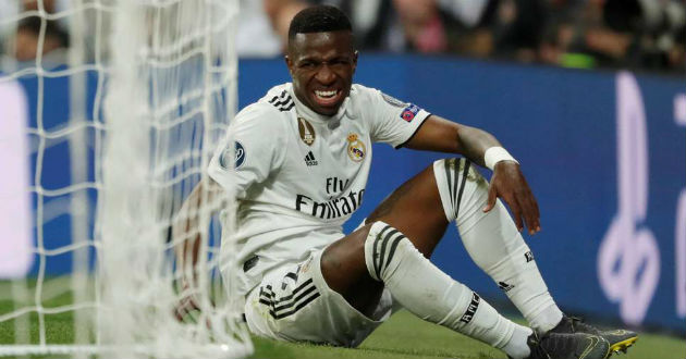 real madrid confirm vinicius junior will miss 2 months with leg injury
