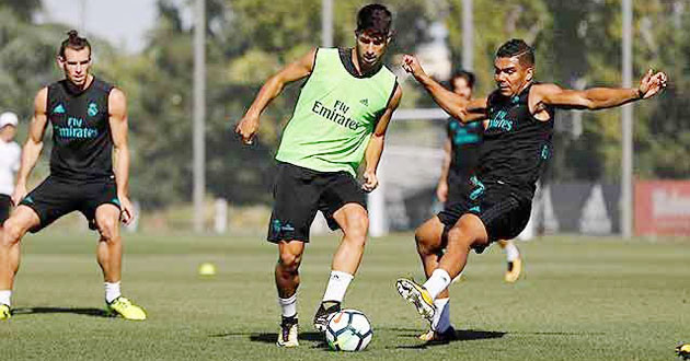 real madrid practice