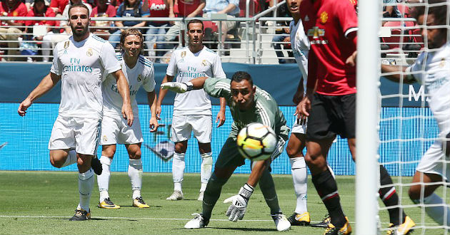 real madrid vs manchester united 2 1 penalties