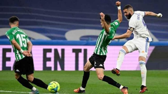 real madrid vs real betis 2022