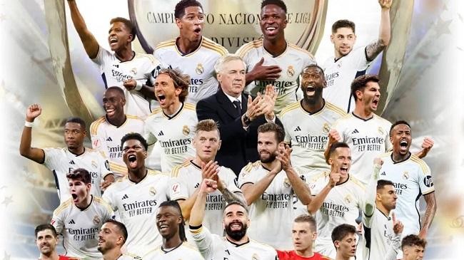 real madrid won la liga for 36th times