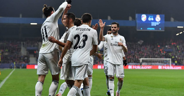 real won against celta vigo nov 2018