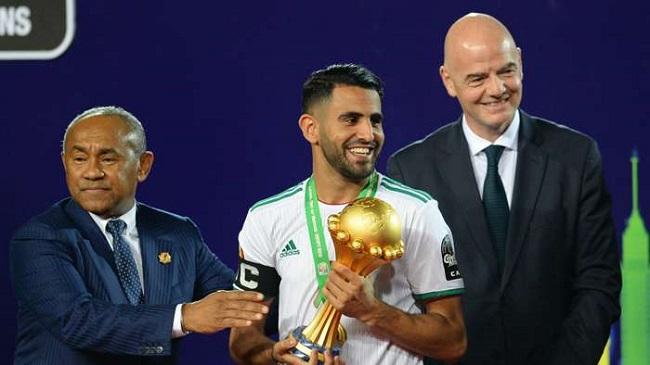 riyad mahrez algeria vs senegal afcon final 1